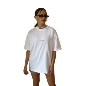 White print T Shirt